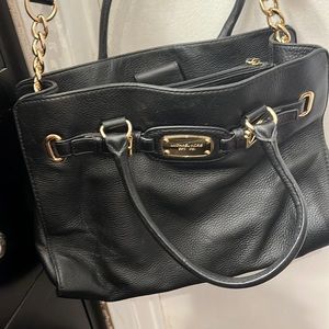 Michael Kors Black leather tote